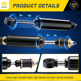 IOOBLBEI shocks reduce cabin noise during rough drives