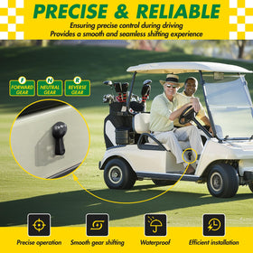 IOOBLBEI switch handle for Club Car DS offers ergonomic grip.