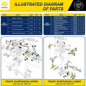 IOOBLBEI Upper clevis assembly for easy front-end rebuild.