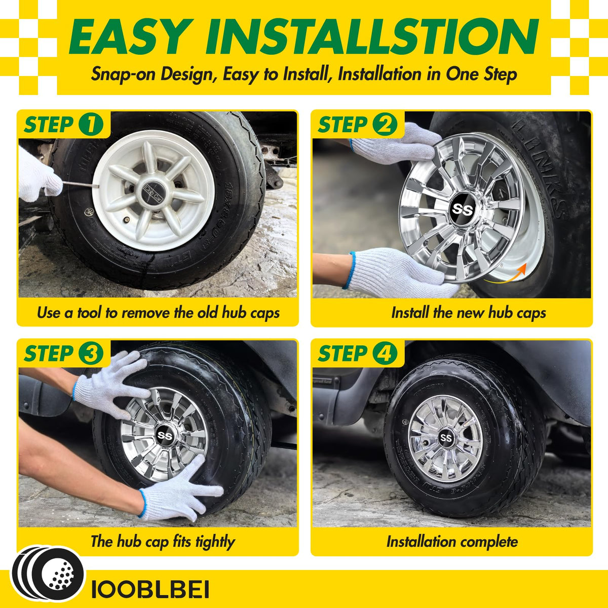 IOOBLBEI compatible with EZGO Club Car Yamaha golf carts.