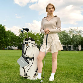 iovfit golf cleaner’s all-weather neoprene shell resists rain and wear