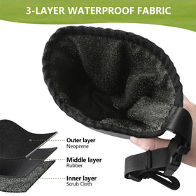 iovfit golf cleaner demonstrates water activation for easy on-course cleaning