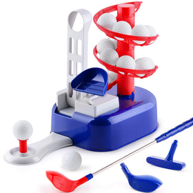 iPlay iLearn ball-to-tee trainer helps develop fine motor skills during play