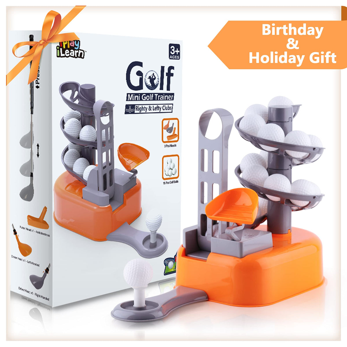 iplay iLearn outdoor-indoor golf play for flexible yard activity