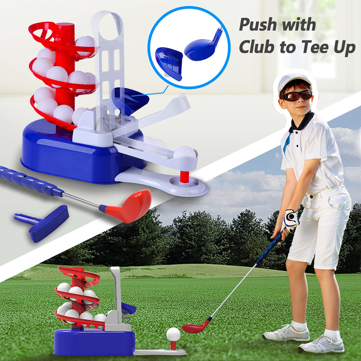 iPlay iLearn right driver head enables balanced swing training