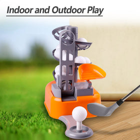 iplay iLearn safe kids golf toy emphasizes safety and shared play