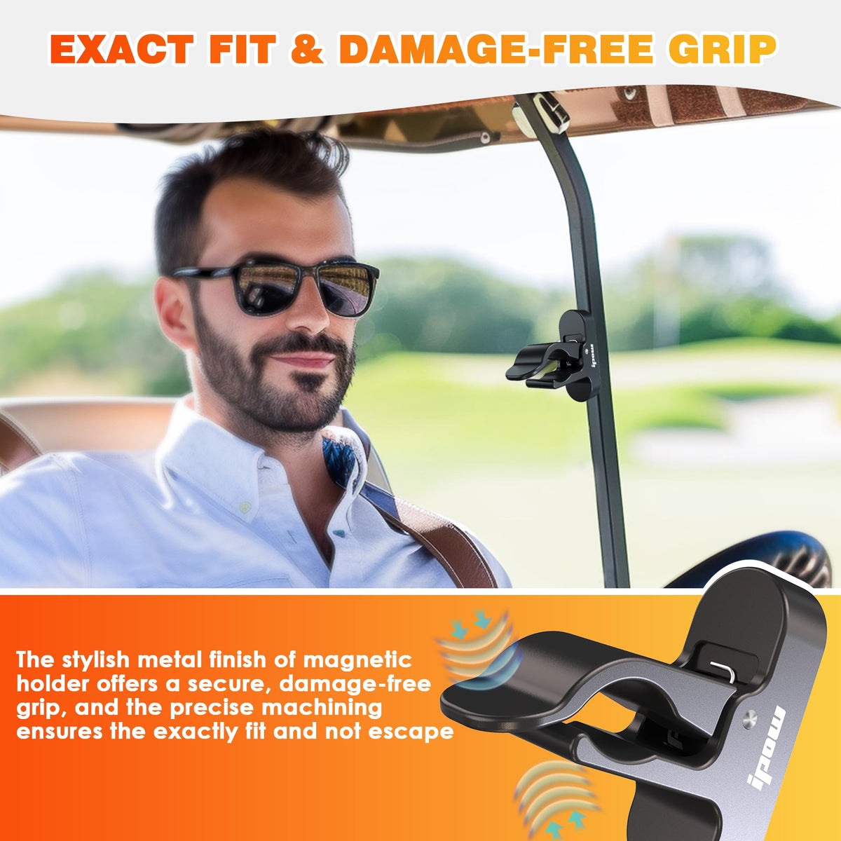 Compact dimensions enable portable use on boats and carts