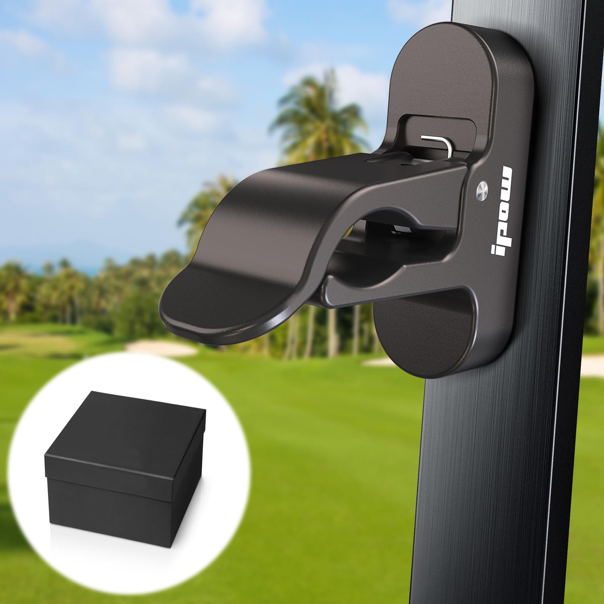 Hands-free clip doubles as a table stand for activities