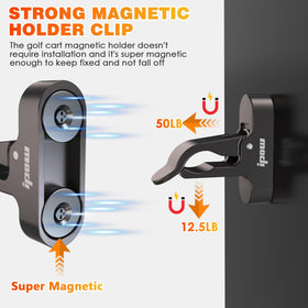 Clip demonstrating fit for cylindrical items up to 70 ring gauge
