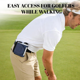 ipowlax weatherproof leather strap for durable, all-weather rangefinder wear.
