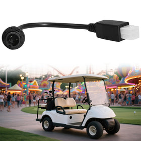 IROMEHONY Curtis 1311-1313 programmer cable in use with Club Car controller