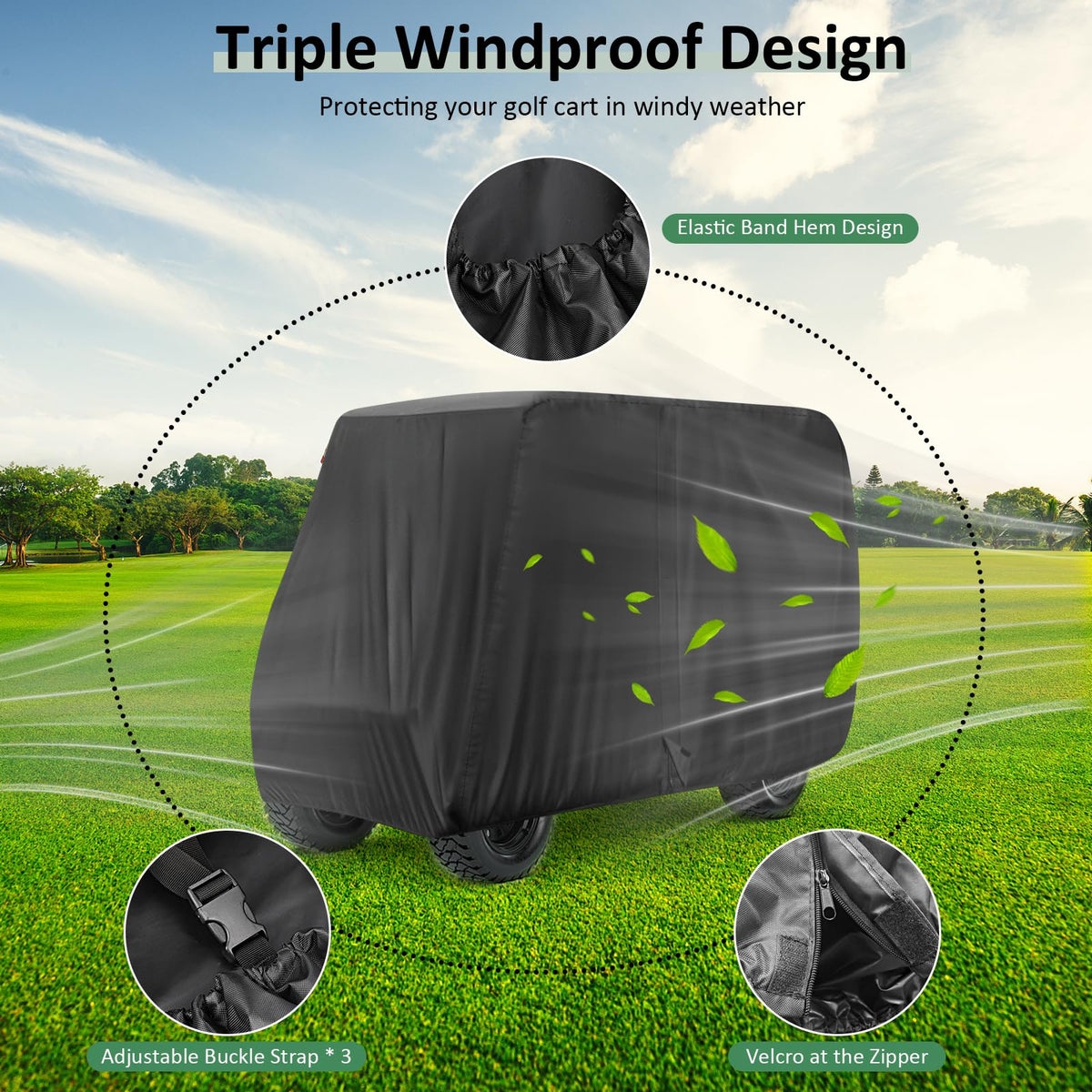 Isamant side zip access demonstrates quick entry without removing the cover.