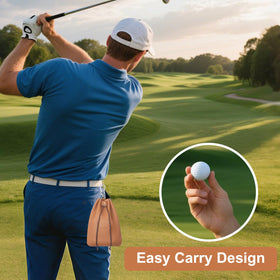 iSamzan drawstring pouch keeps contents secure during play.