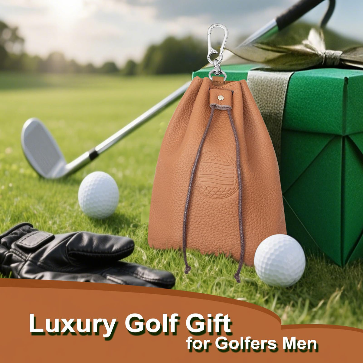 iSamzan gift-ready golf pouch makes a practical, thoughtful gift for golfers.