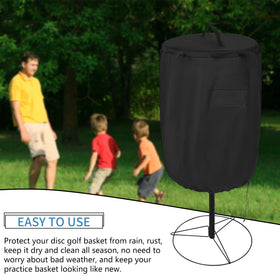 Fits standard baskets at 27.6 D x 35.43 H.