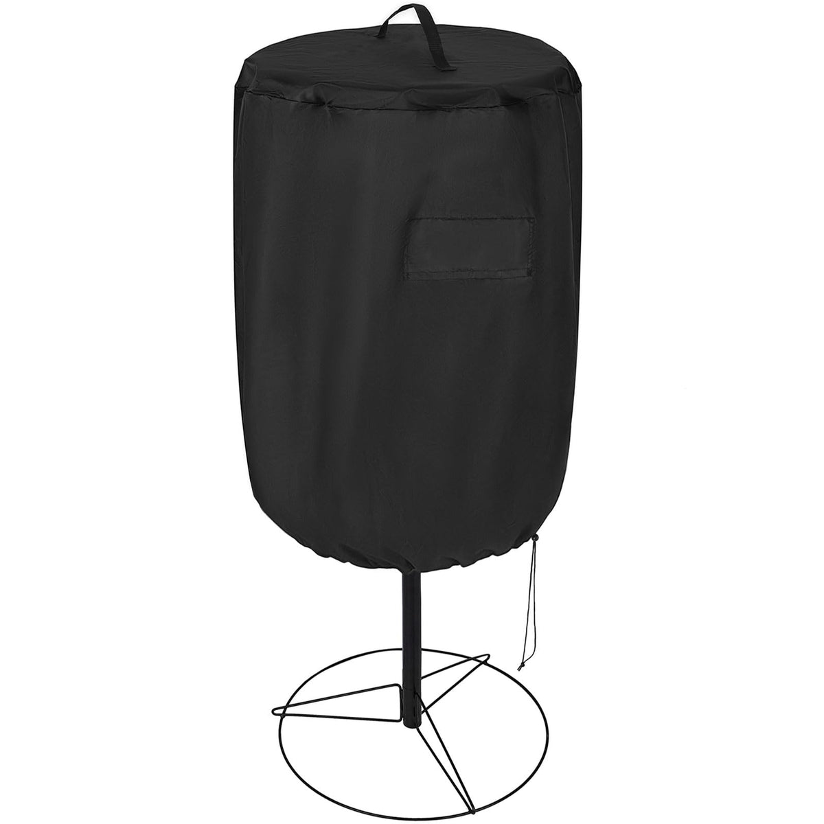 ITHWIU disc golf basket cover with water-resistant fabric keeps baskets dry.