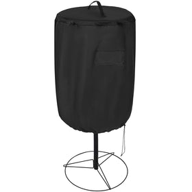 ITHWIU disc golf basket cover with water-resistant fabric keeps baskets dry.
