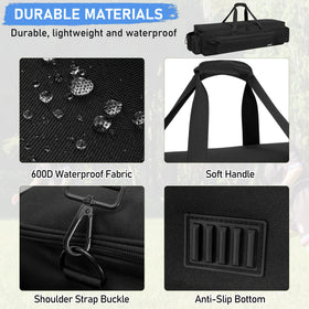 ITHWIU storage bag folds compactly to save space during transit