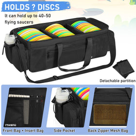 ITHWIU Disc Golf Storage Bag folded compact for easy storage
