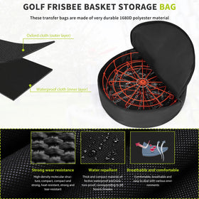 ITHWIU padded bag compact storage mode minimizes space when not in use.