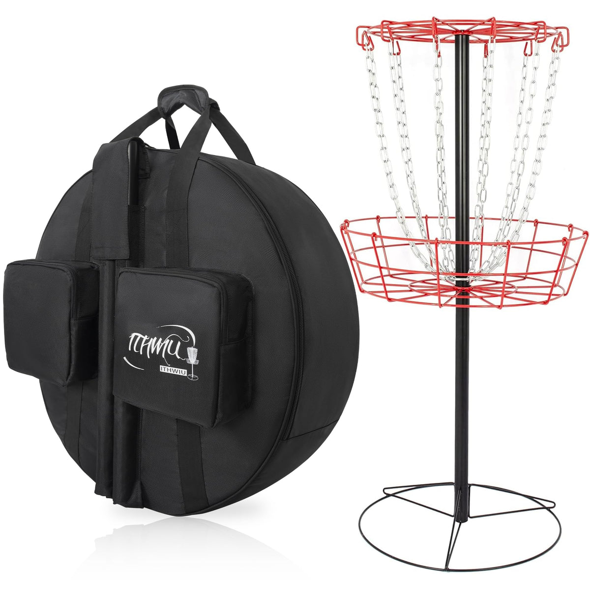 ITHWIU padded bag shoulder-carry configuration for comfortable transport.