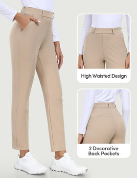 IUGA 7/8-length stretch pants offer freedom of movement for golf and travel.