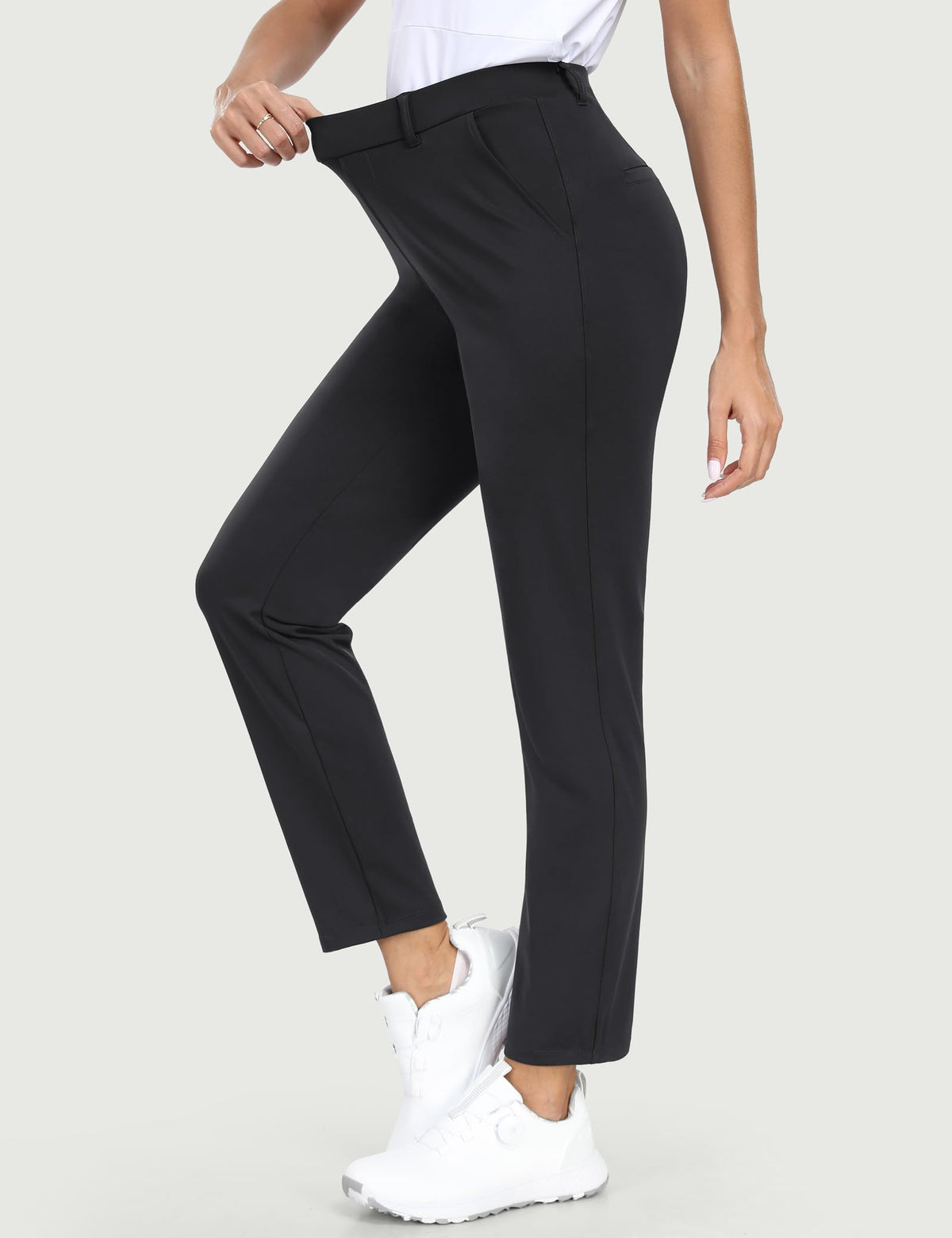 IUGA dress pants with front pockets for secure everyday carry.
