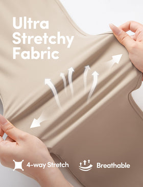 IUGA pants with two front pockets and faux back pockets for a professional look.