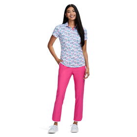 IZOD Candi Piped Capri piping detail highlights contrast seam for fashion-forward athleisure