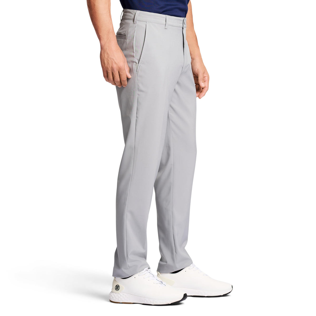 IZOD pants with UPF 50 protect from sun during outdoor rounds.
