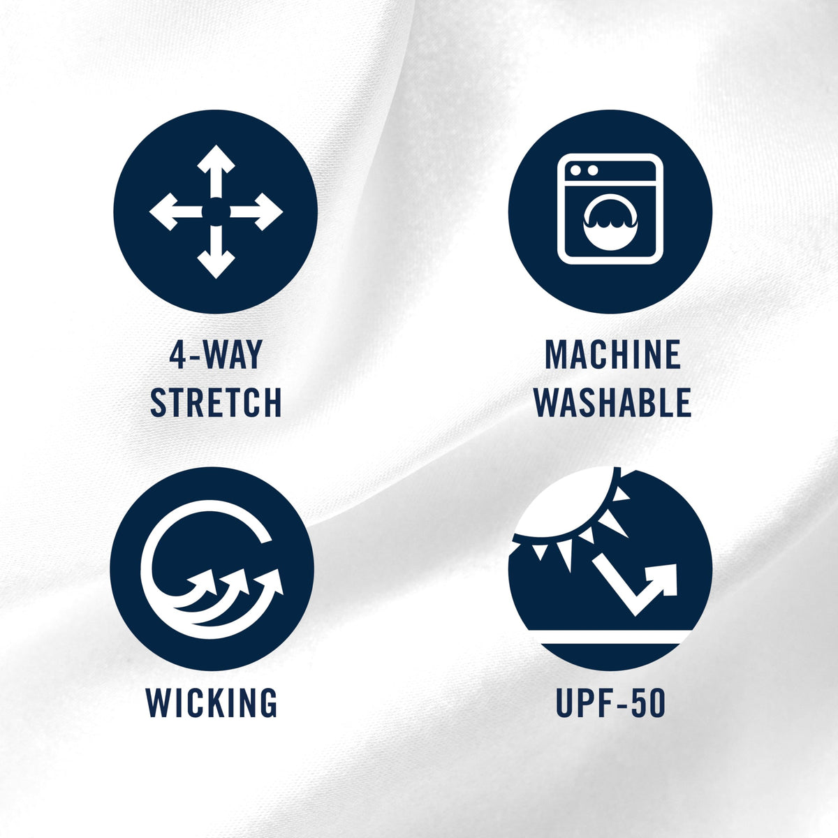 IZOD Candi Piped Capri golf-friendly design supports mobility on greens