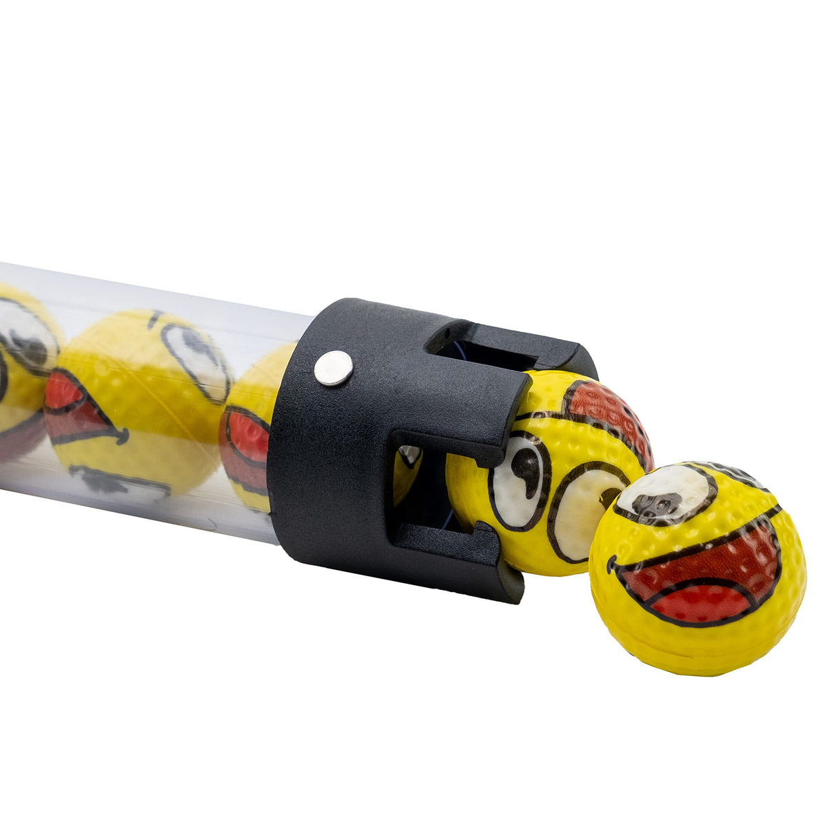 Izzo foam ball shagger clear holder keeps balls neat and accessible