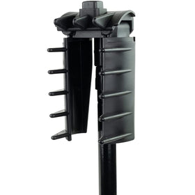 Izzo Foldable Bunker Rake with extended 12-inch teeth ready for bunkers