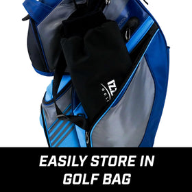 IZZO Golf Hand Warmer Pouch tube design with micro fleece for cozy warmth.
