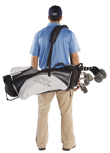 IZZO Sidewinder strap back view demonstrates clutter-free design and pocket access.