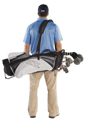 IZZO Sidewinder strap back view demonstrates clutter-free design and pocket access.