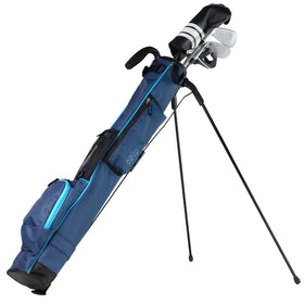 Izzo Sunday Stand Bag shows ultralight design for easy carrying on the course
