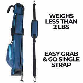 Izzo Sunday Stand Bag featuring SmartGrip eases loading and unloading from your car