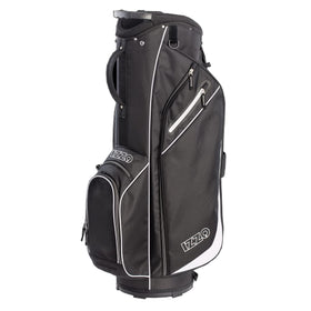 Izzo Ultra-Lite cart bag with 14-way top for organized club storage and shaft protection.