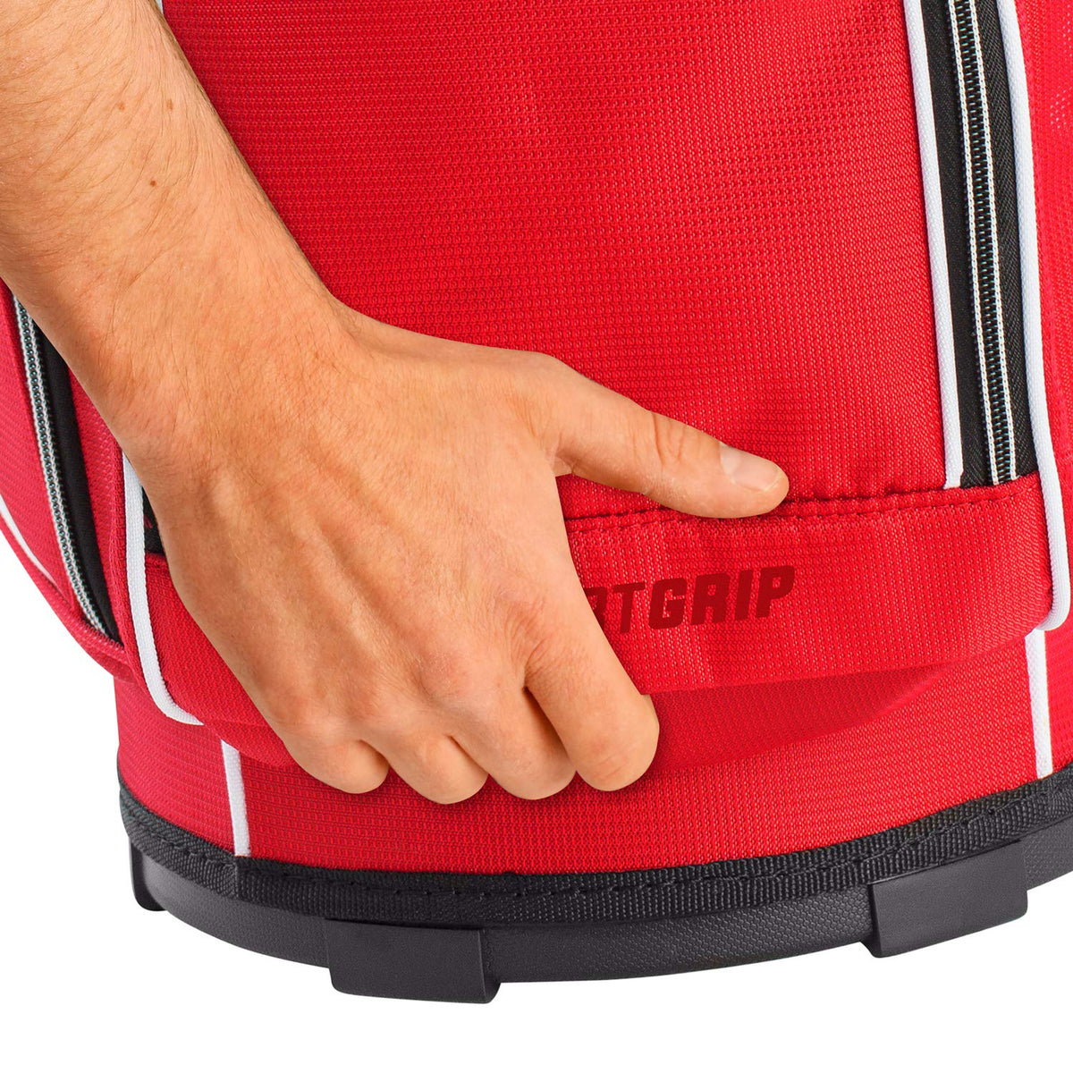 Izzo Ultra-Lite cart bag six pockets for towels gloves and rain hood
