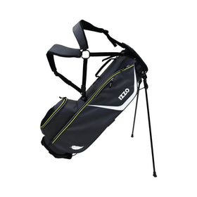 Izzo Ultra Lite Stand Bag customizable ball pocket keeps extras organized.