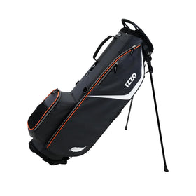 Izzo Ultra-Lite stand bag with umbrella holder for wet-weather rounds