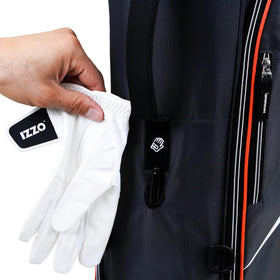 Izzo Ultra-Lite stand bag waterproof valuables pocket secures essentials