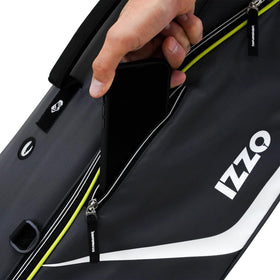Izzo Ultra Lite Stand Bag SmartGRIP handle provides a secure, intuitive grip.