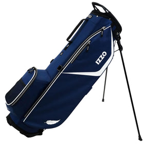 Izzo Ultra-Lite Stand Bag top view shows the 4-way organizer and quick-access pockets.