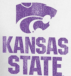 J. America Kansas State Wildcats mascot tee back view for versatile casual wear