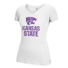 J. America Kansas State Wildcats mascot tee front view with bold team graphic for game day