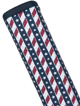 Jackputts Americana honeycomb texture grip delivers comfortable, responsive feel during putts