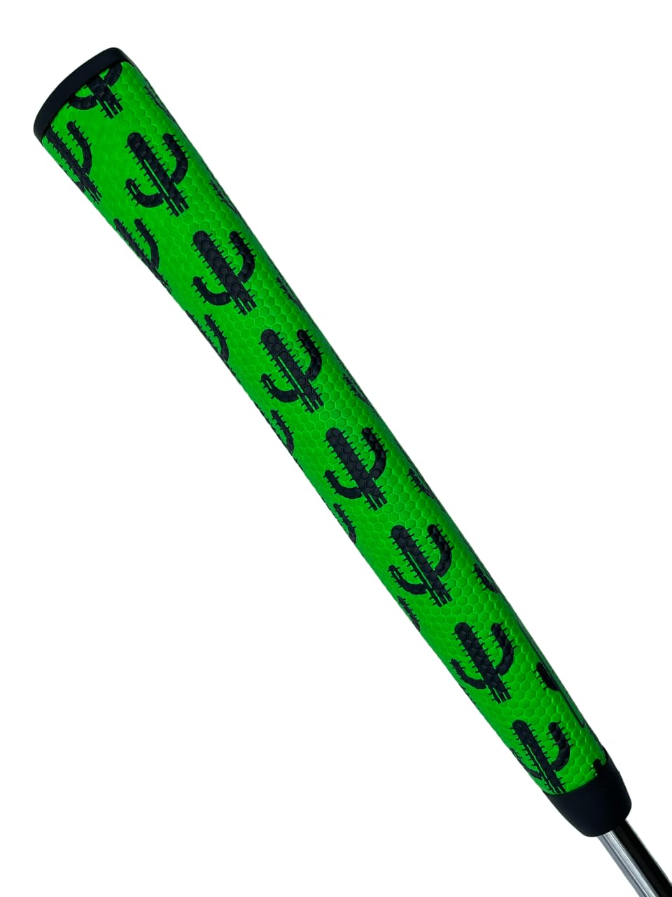 Jackputts Cactus Classic grip in hand delivers confident control on short putts.