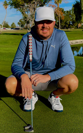 Jackputts Gambler honeycomb texture improves feel and control on greens